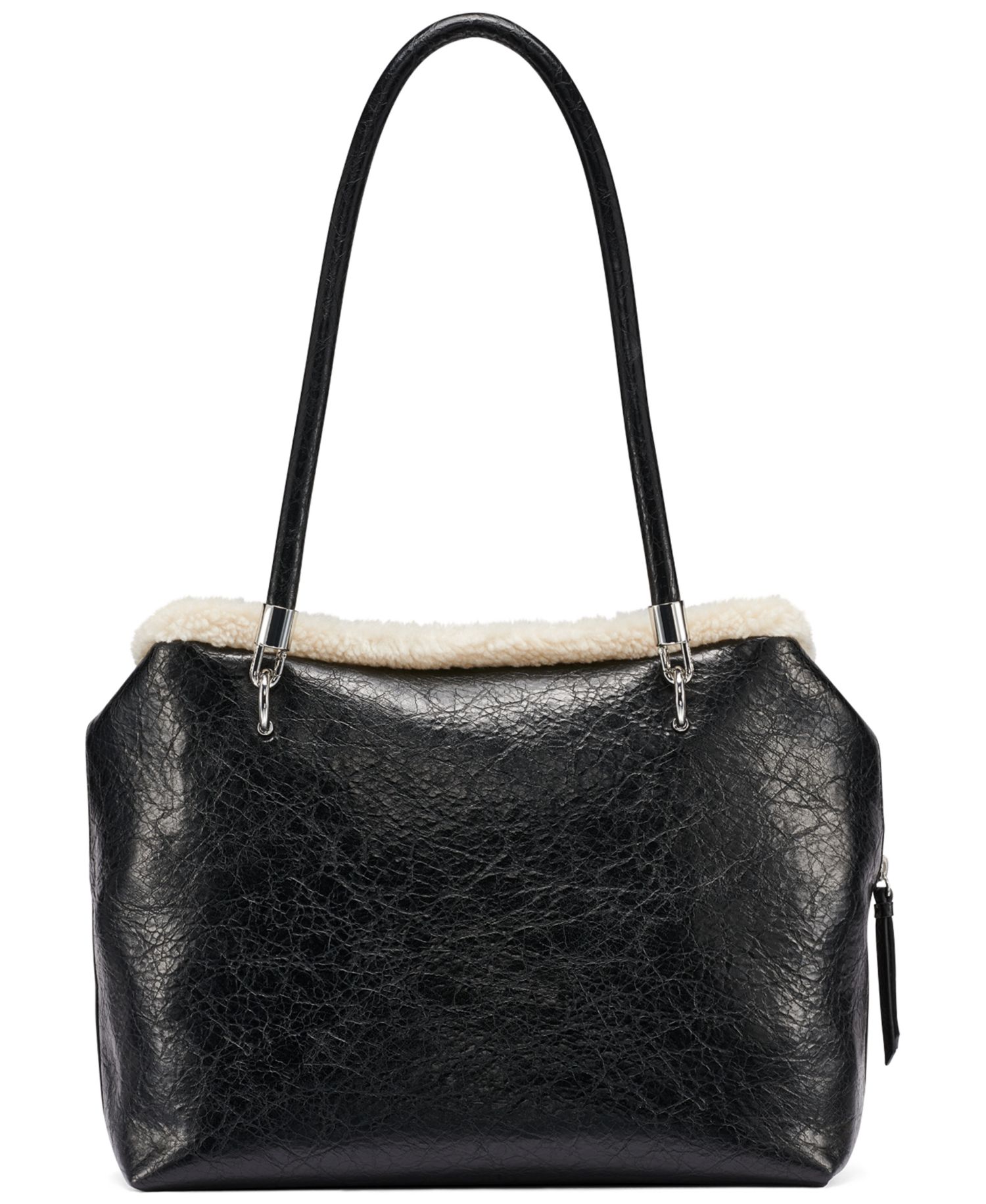 Waverly Mini Sherpa Tote Handbag