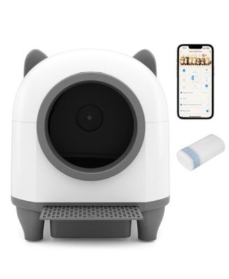 Self-Cleaning Litter Box for Multi-Cat and Senior Cats Home