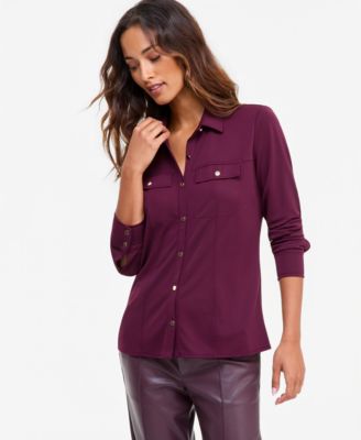 Women's Knit Utility Shirt