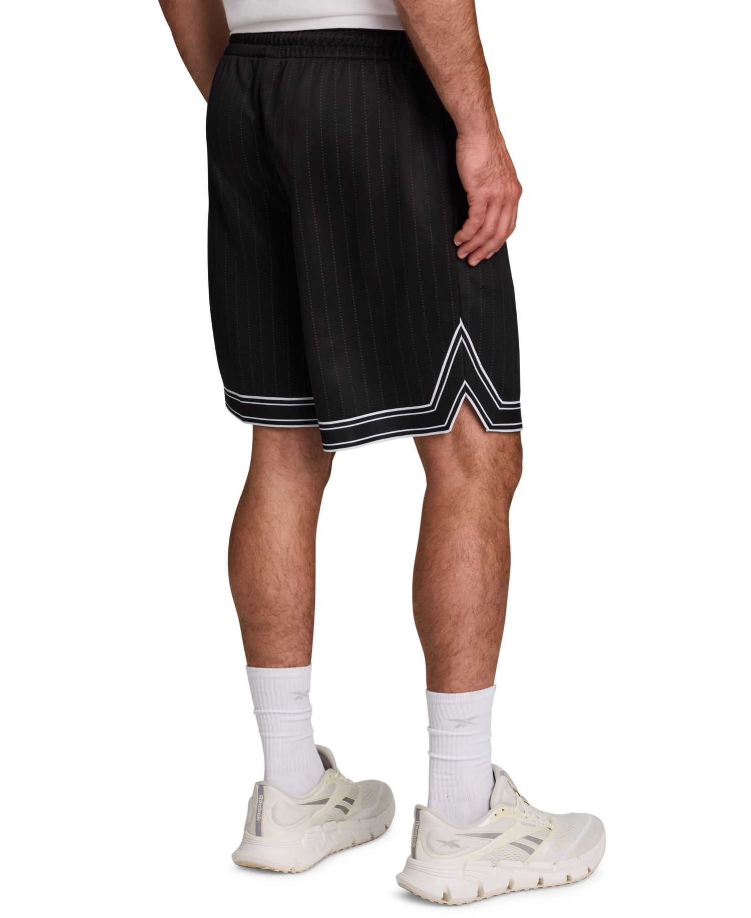Men's Pinstripe Basketball Shorts