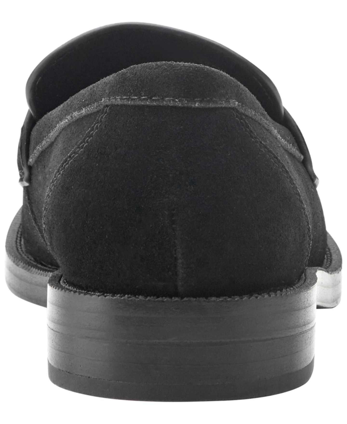 Женские туфли Marc Fisher LTD Tifani Suede Tassels Slip-On, цвет: Чёрный замшевый — фото 3
