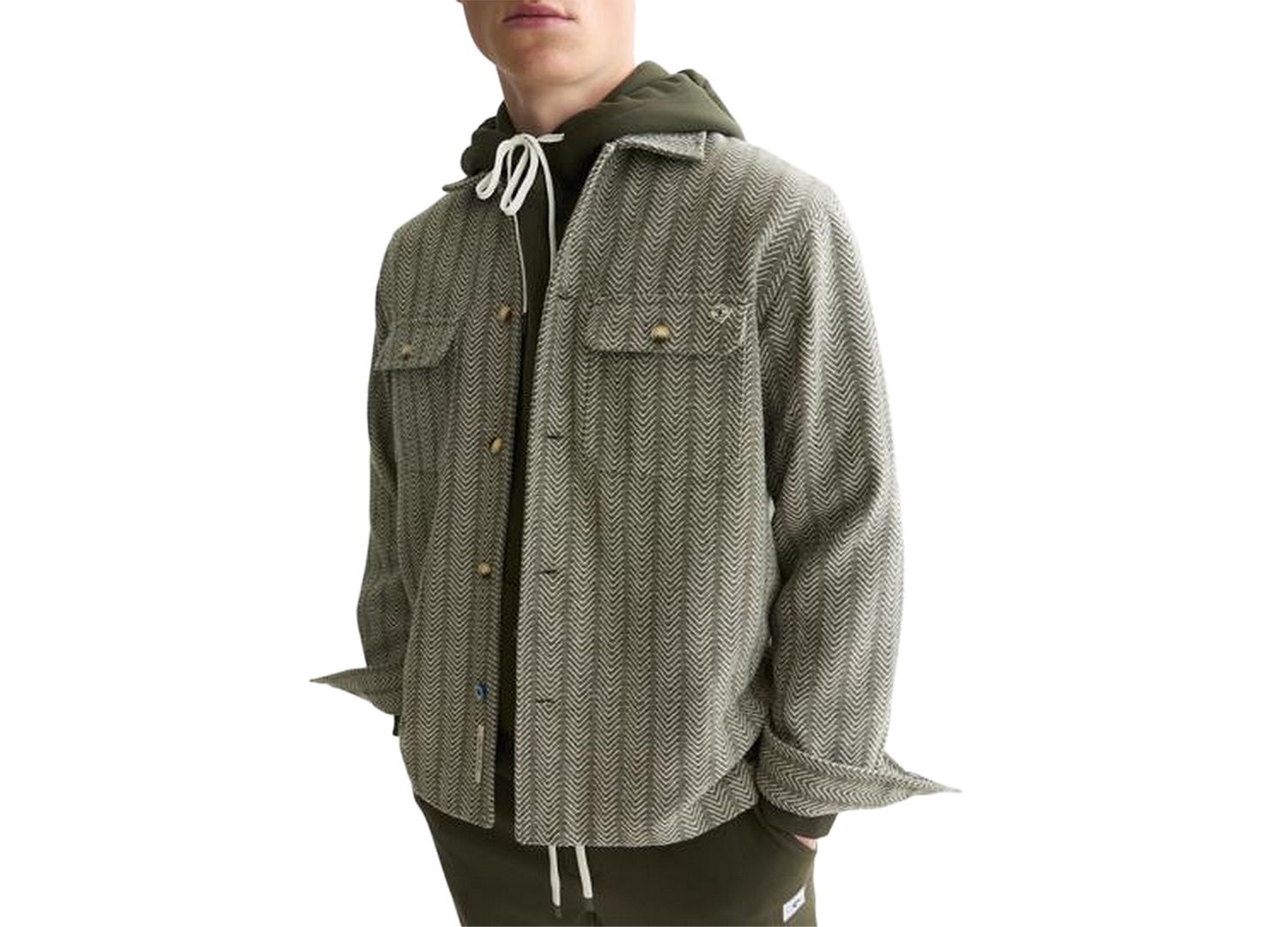 Men's Jacquard Relaxed-Fit Shirt