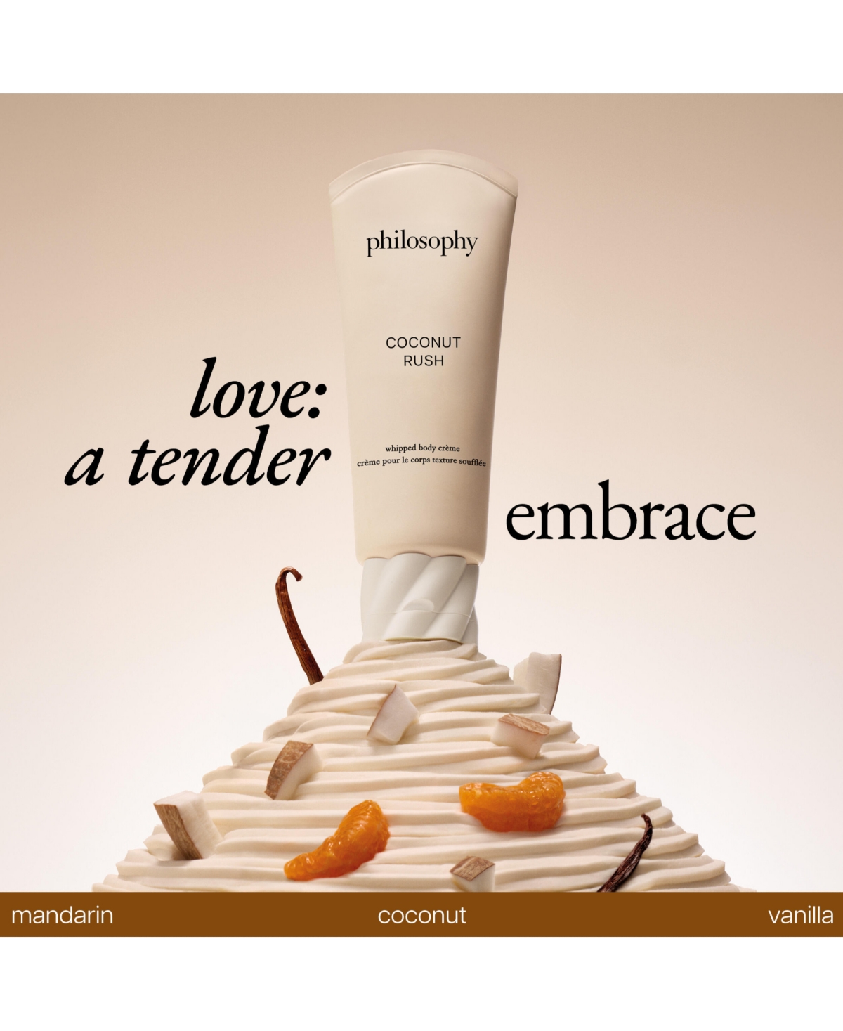 philosophy Coconut Rush Whipped Body Creme, 6.7 oz.