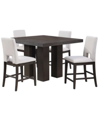 Summit 5-Piece Dining Set (Counter Table & 4 Counter Chairs)