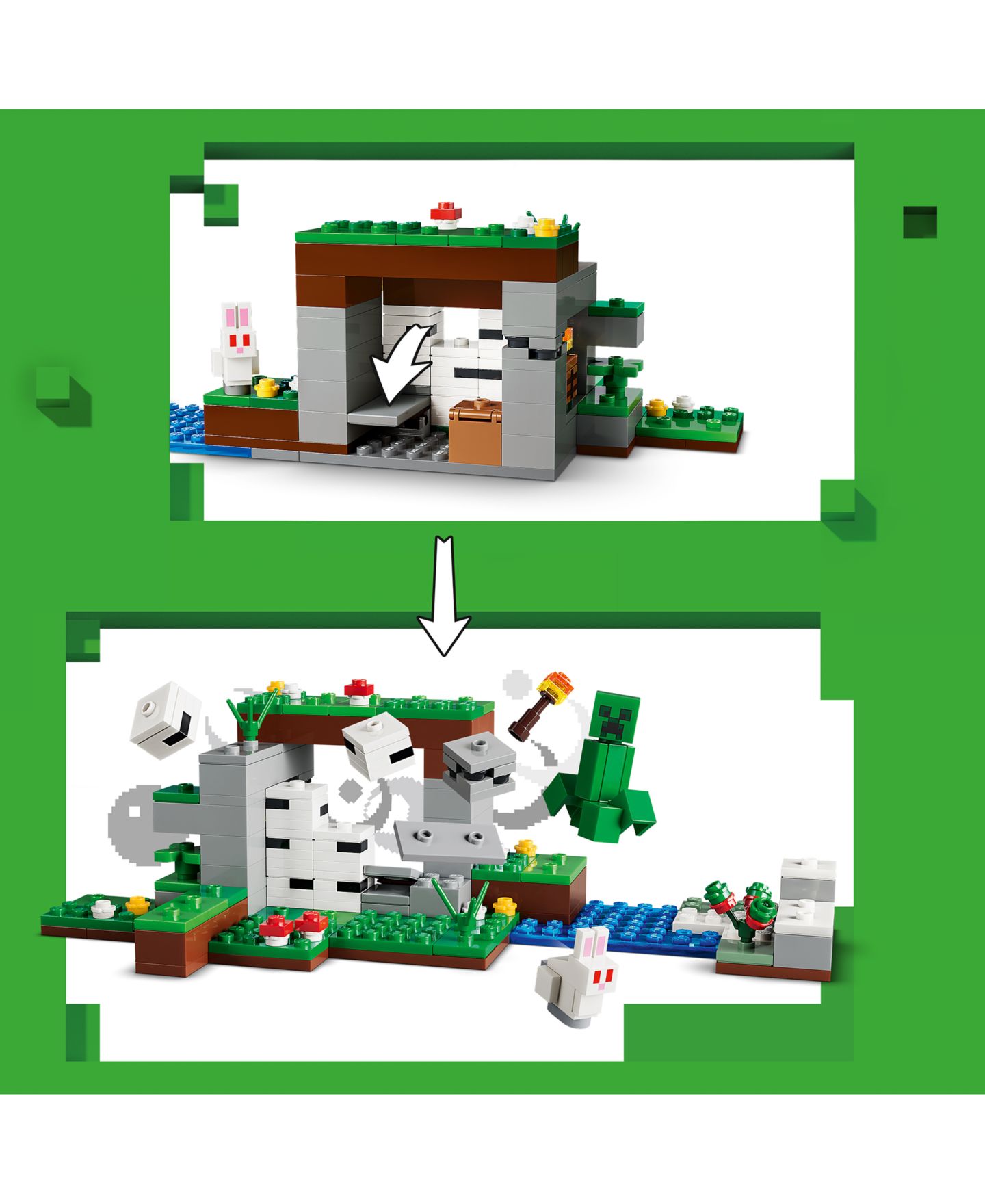 Детские конструкторы LEGO® Minecraft First Night Adventure 21593, 301 Pieces — фото 4