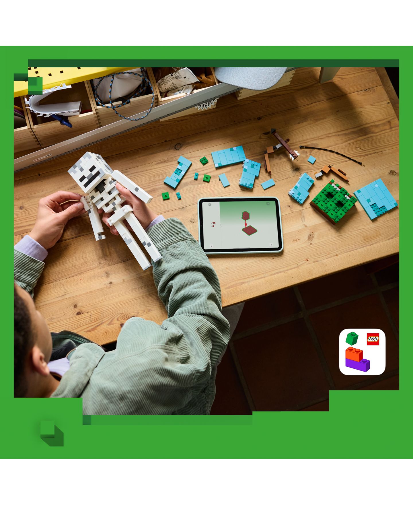 Детские конструкторы LEGO® Minecraft The Skeleton Building Toy 21594, 502 Pieces — фото 4