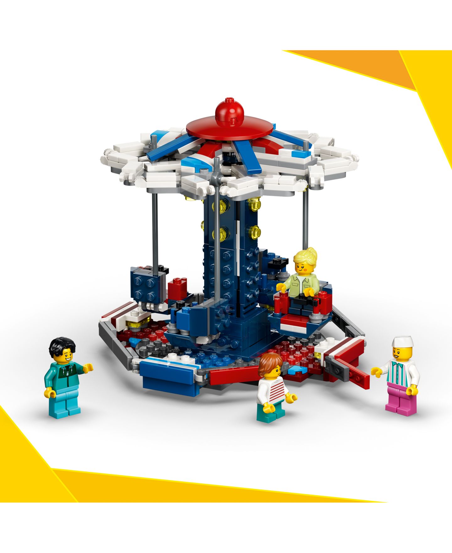 Детские конструкторы LEGO® Creator 3 in 1 Iconic Ferris Wheel 31389, 916 Pieces — фото 3
