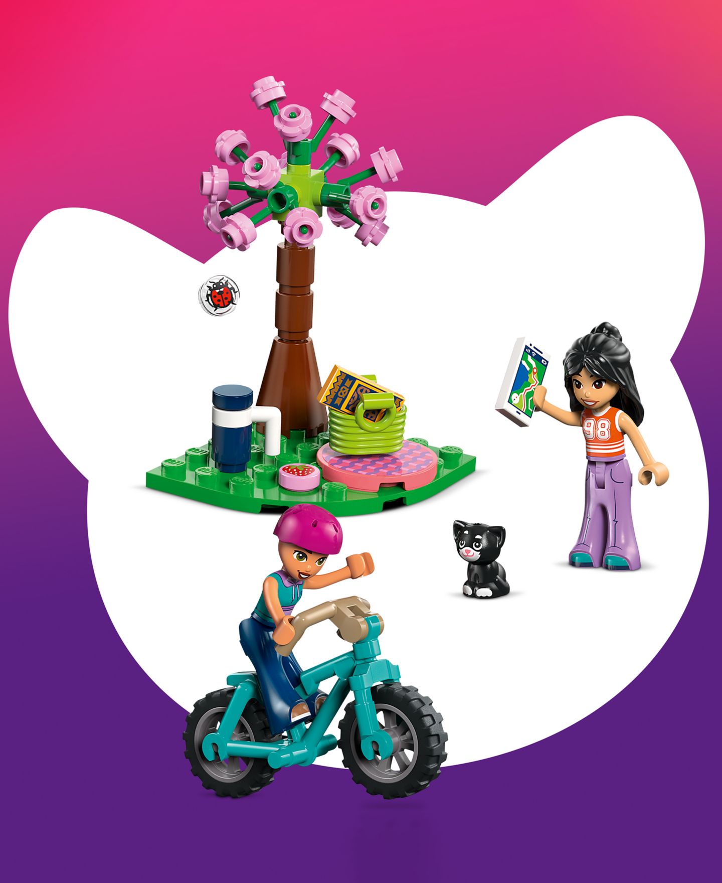 Детские конструкторы LEGO® Friends Nature Glamping Cabin 42682, 295 Pieces — фото 3