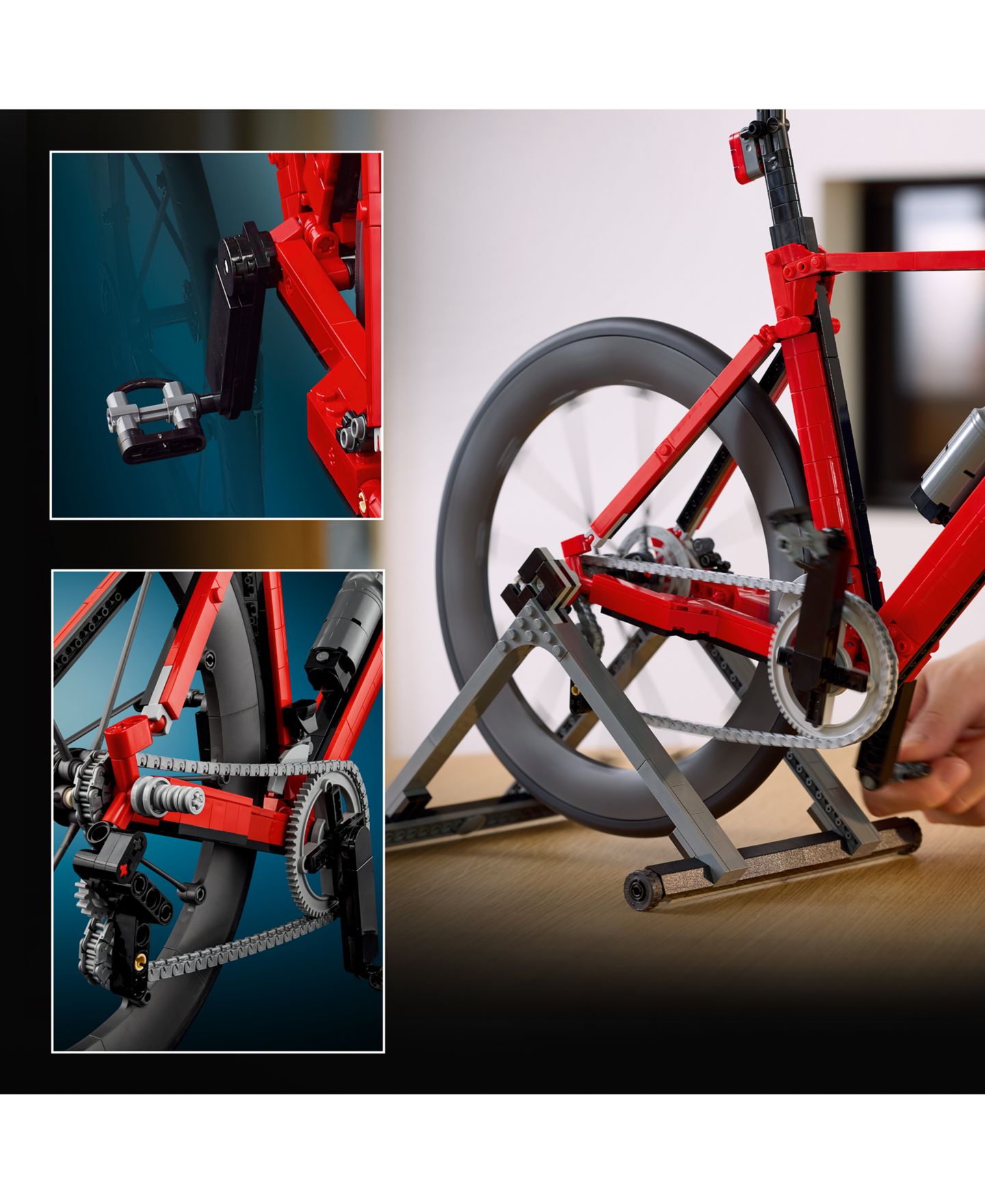 Детский конструктор LEGO® Icons Road Bike Building Set 11380, 1015 Pieces — фото 4