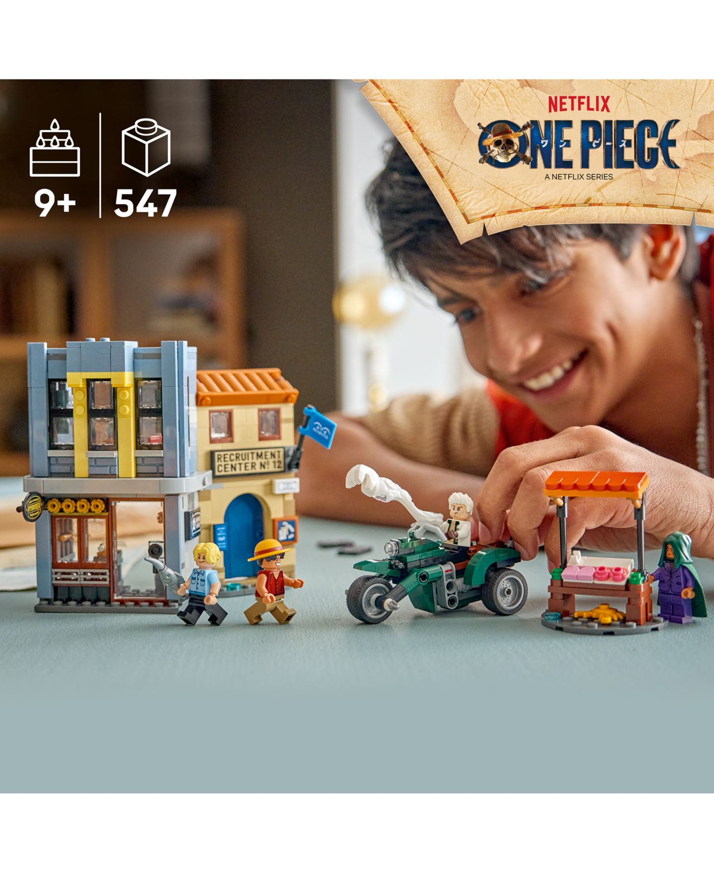 Детские конструкторы LEGO® One Piece Showdown with Captain Smoker 75642, 547 Pieces — фото 3