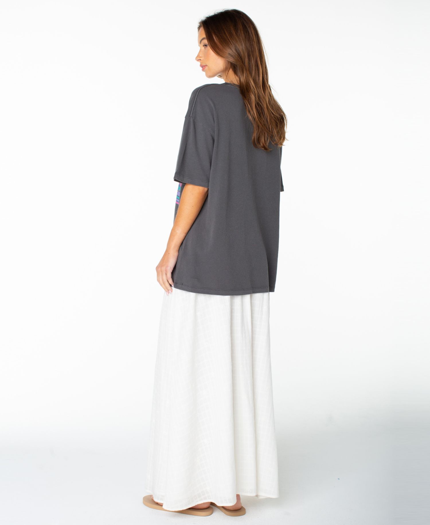 Women's Heatwave Graphic Oversized Drop-Shoulder T-Shirt