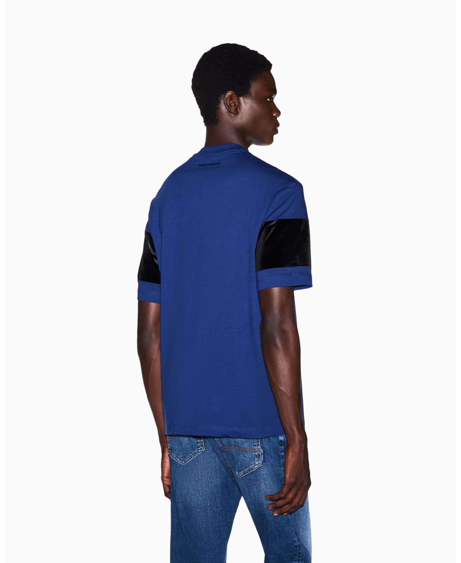 Men's Short Sleeve Colorblock Regular Plus Fit T-Shirt