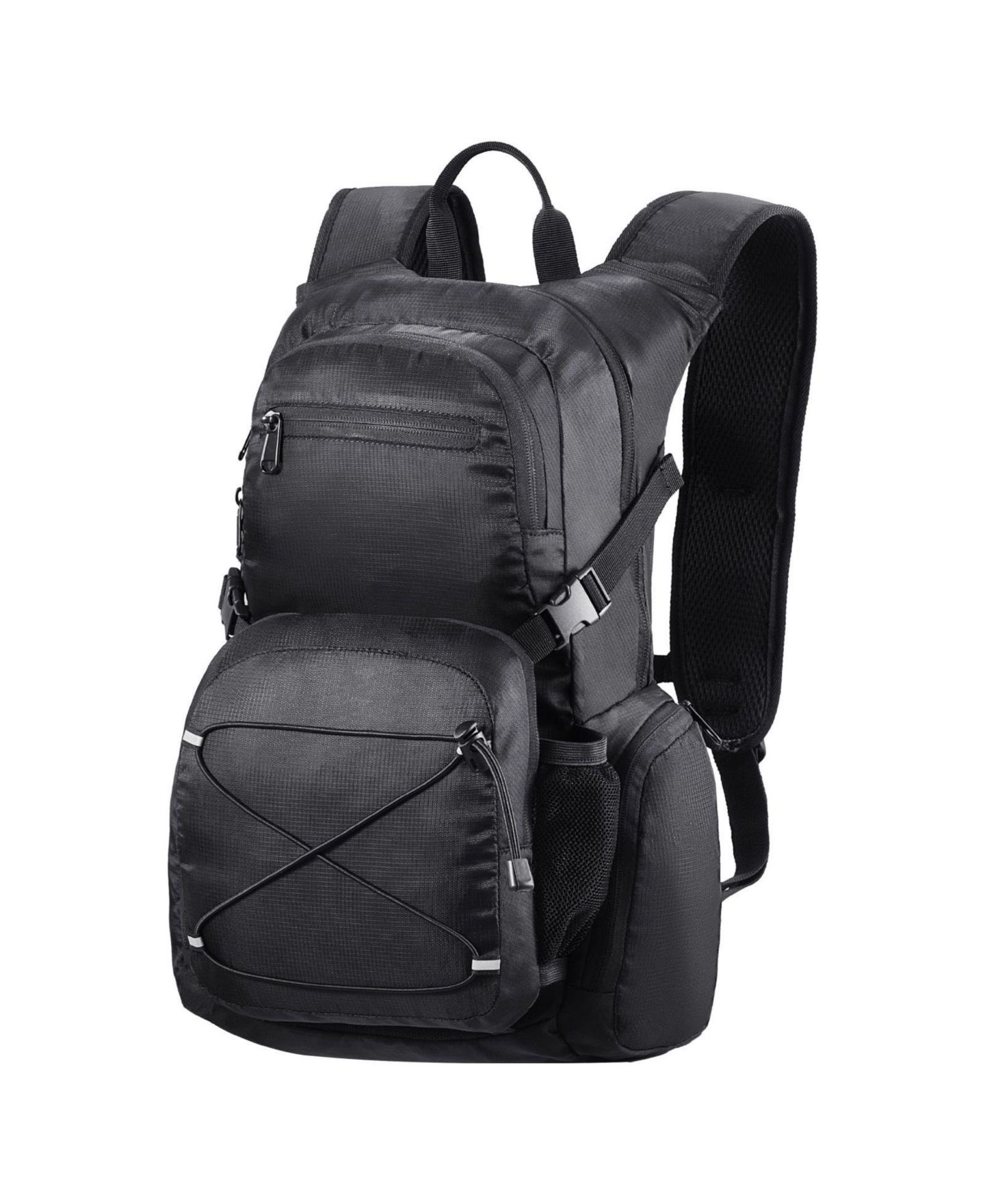 Рюкзак Hikeen Hydration, 25L Insulated Hydration Pack with 2L TPU Water Bladder, Hiking Water with Storage for Men Women, цвет: Чёрный — фото 9