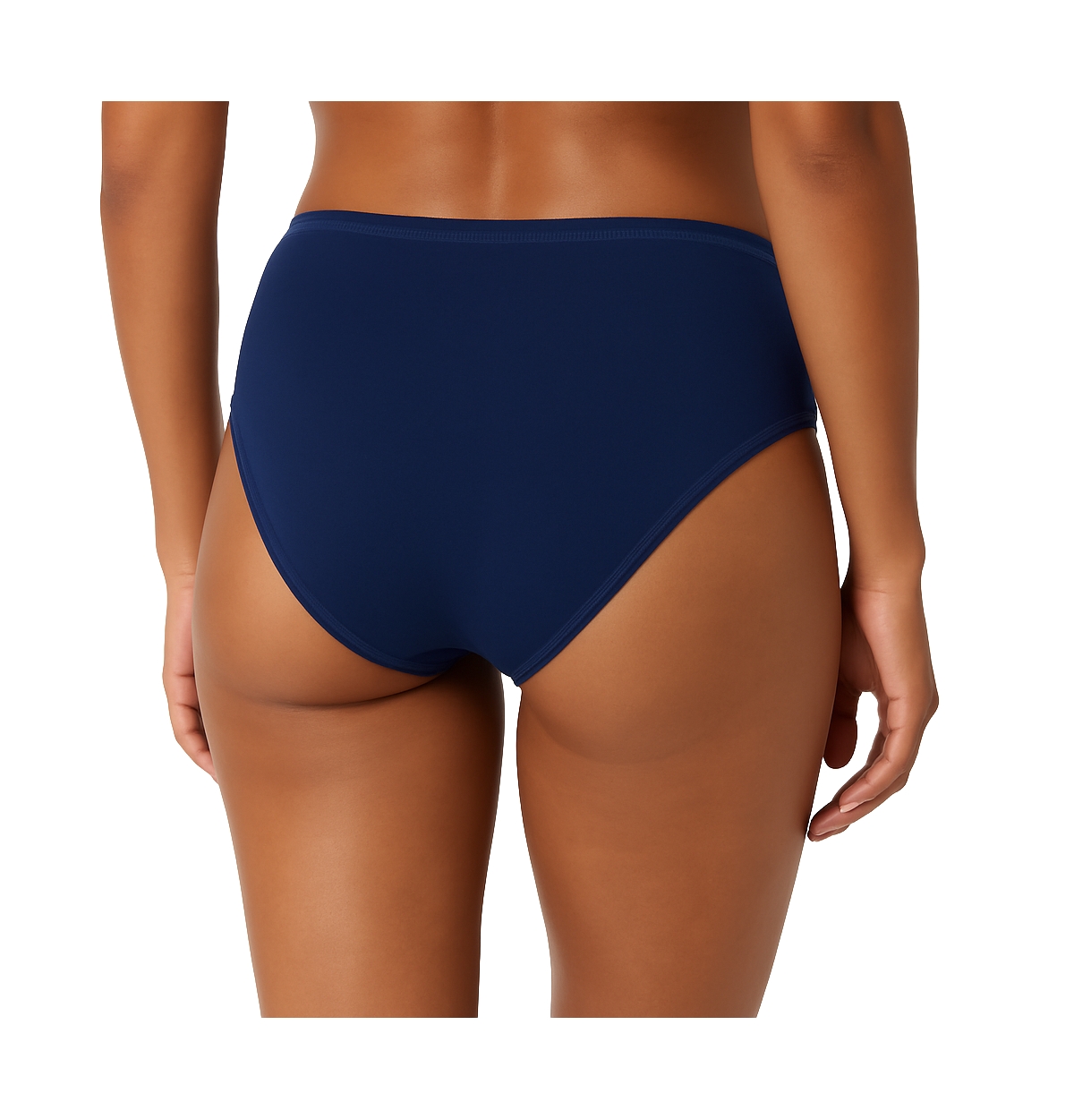 Lands' End Women's Brief True Solutions Light Weight Microfiber Basics 3 Pack Panties