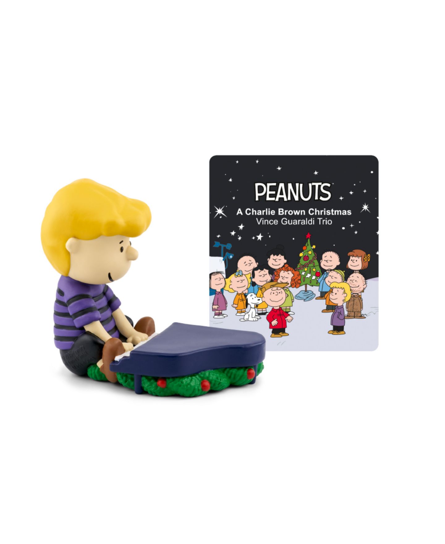 Детские игрушки Tonies Peanuts A Charlie Brown Christmas Vince Guaraldi Trio Holiday Tonie, Ages 3+ — фото 3