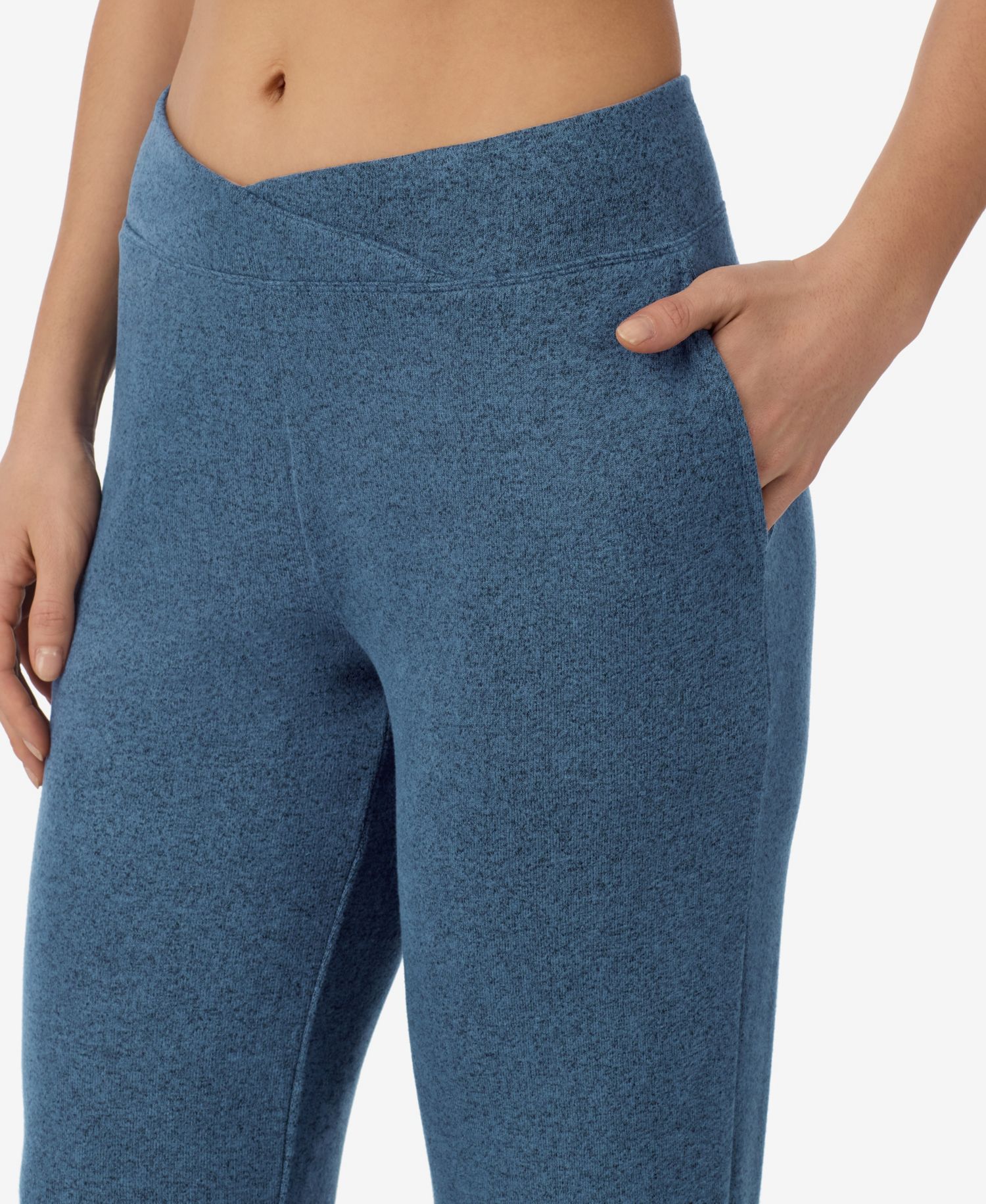Women's SoftKnit Wide-Leg Sweater-Knit Lounge Pants