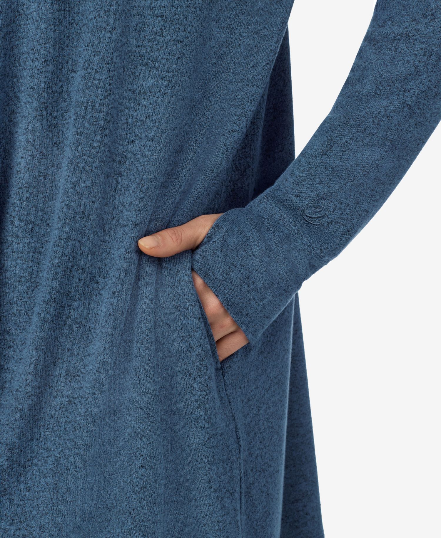 Women's SoftKnit Sweater-Knit Long-Sleeve Wrap