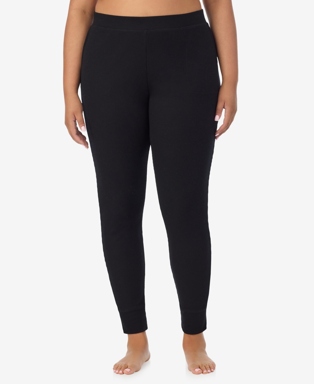 Cuddl Duds Plus Thermal Waffle-Knit Leggings