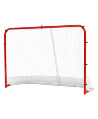 Heavy-Duty Steel Street and Roller Hockey Goal Net for Indoor Outdoor Training