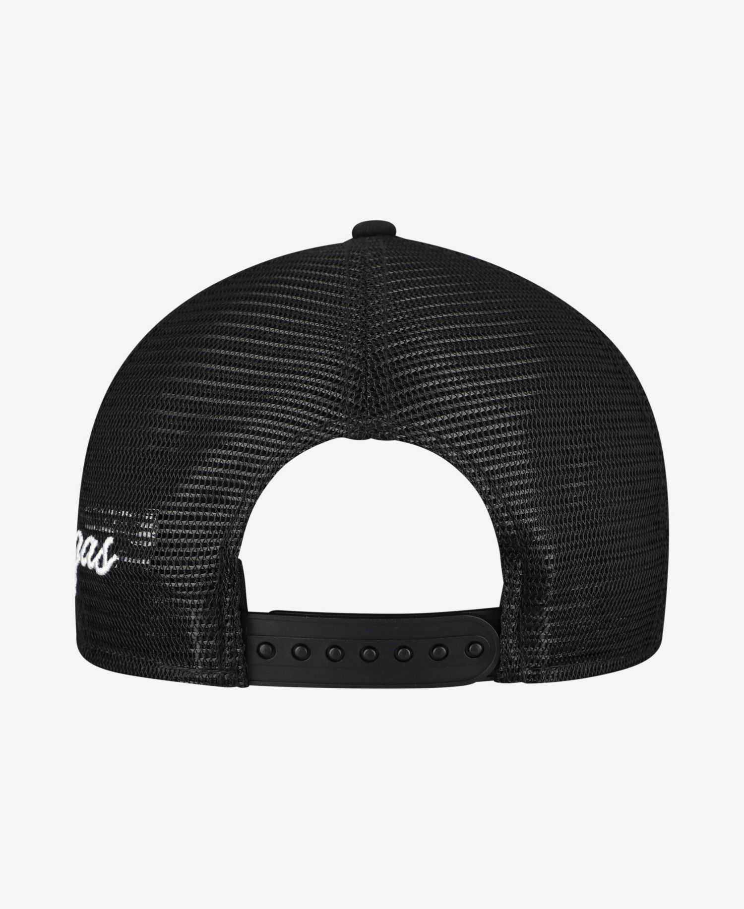 Men's Black Las Vegas Raiders City Script 9FORTY A-Frame Adjustable Hat