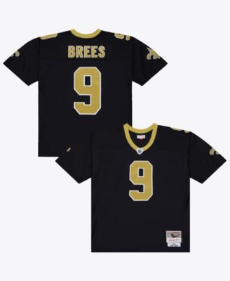 Men's Drew Brees Black New Orleans Saints 2009 Legacy Jersey