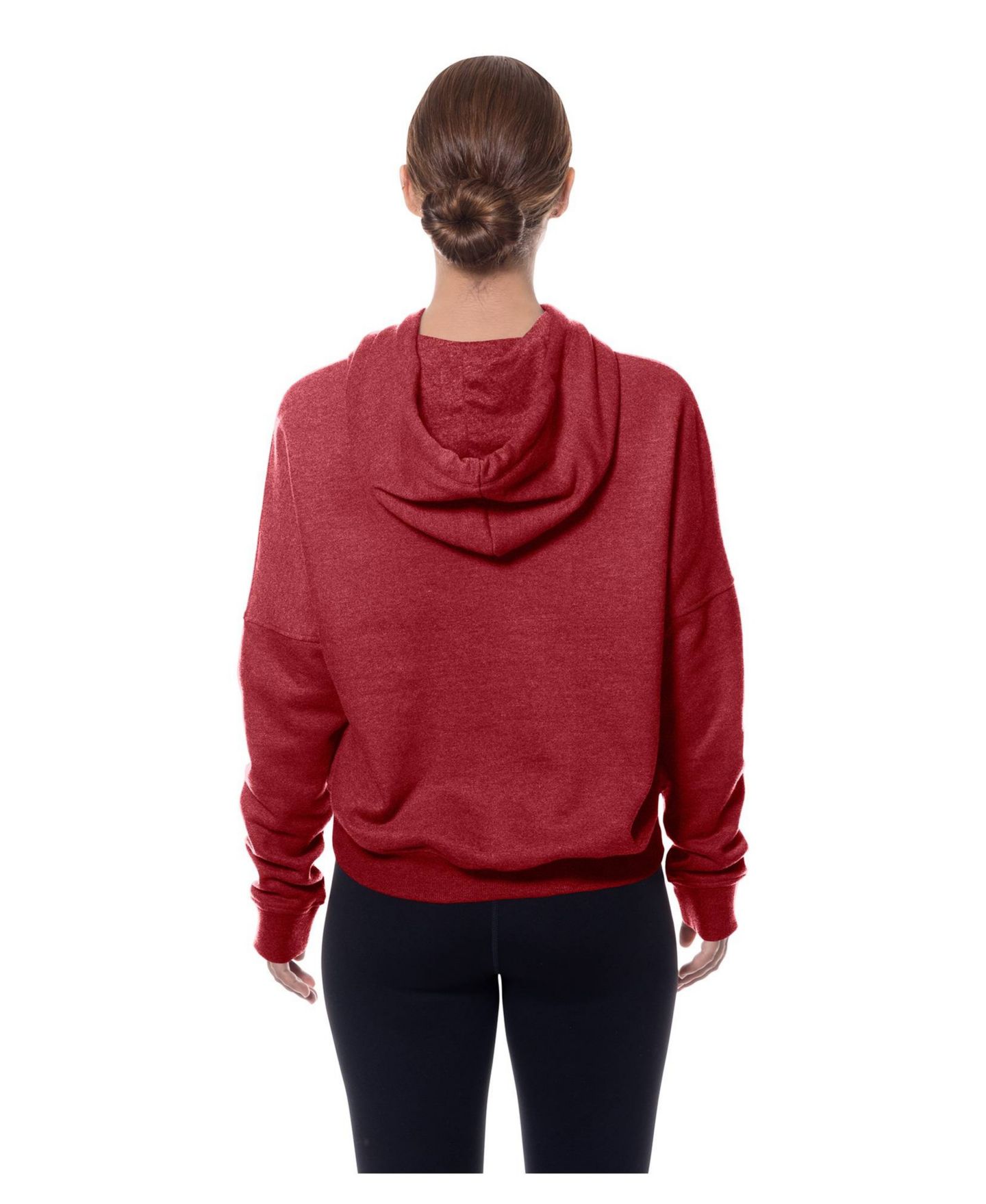 Женское худи New Era Washington Commanders Throwback Boxy Long-Sleeve Sweatshirt — фото 3