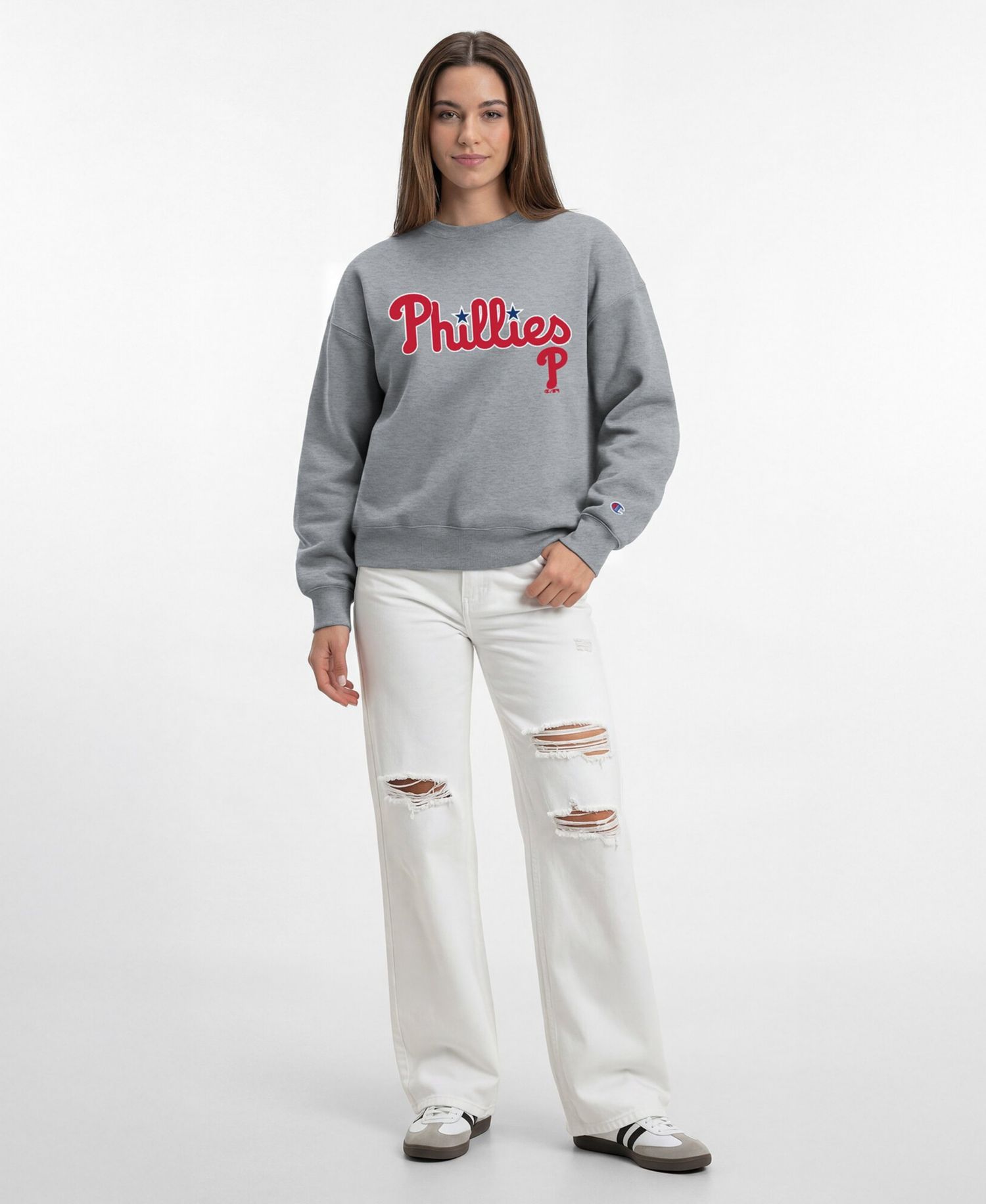 Women's Philadelphia Phillies Graphic Crewneck Sweatshirt