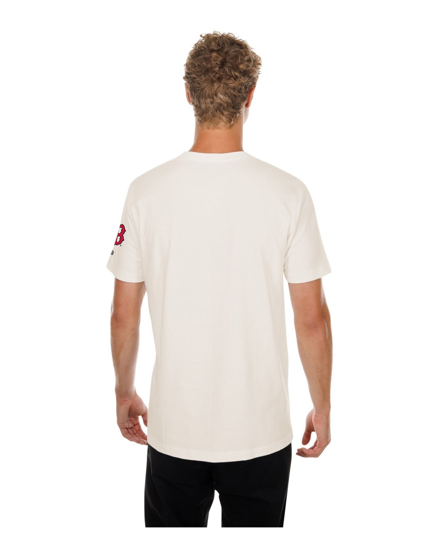 Men's Natural Boston Red Sox Golf Mascot T-Shirt
