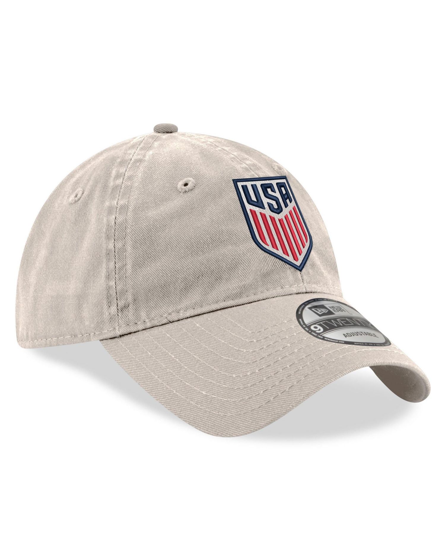 Men's Tan USMNT Primary 9TWENTY Adjustable Hat