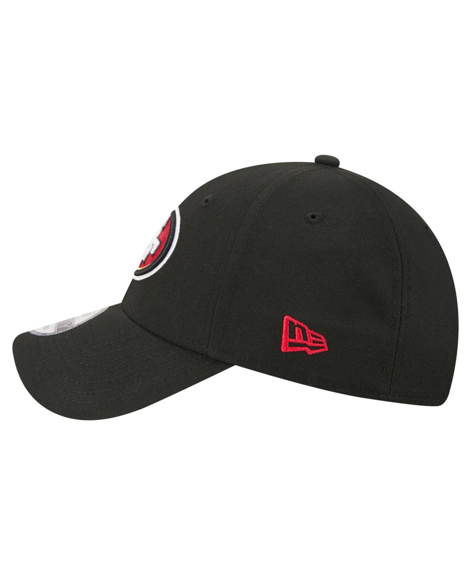 Men's Black San Francisco 49ers Core Team 9FORTY Adjustable Hat