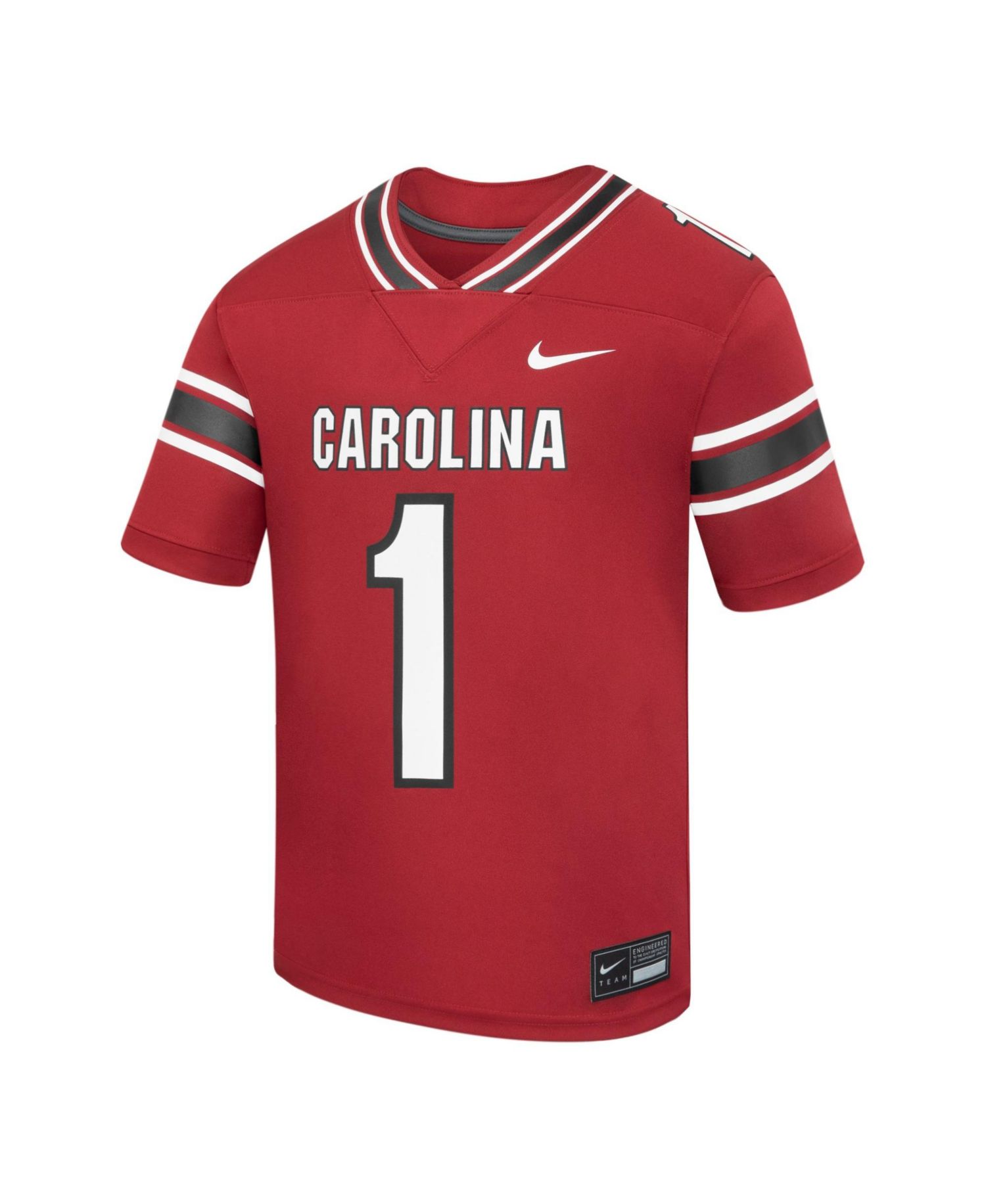 Big Boys and Girls 1 Garnet South Carolina Gamecocks Home Replica Football Jersey