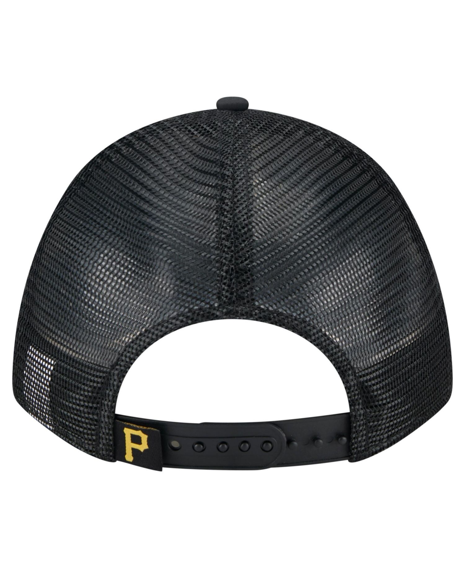 Men's Black Pittsburgh Pirates Minimalist 9FORTY A-Frame Adjustable Hat