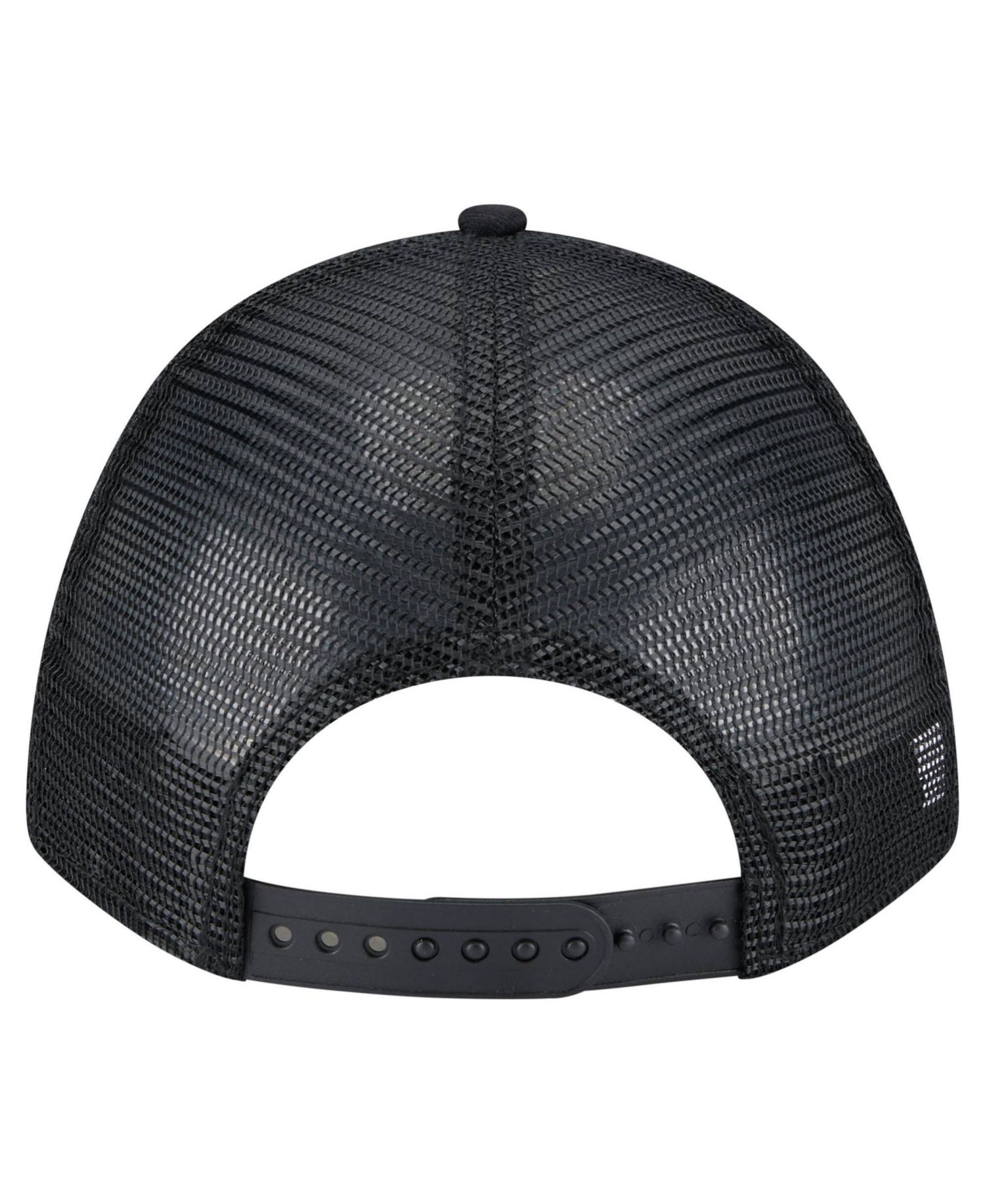 Men's Black Athletics Gradient 9FORTY A-Frame M-Crown Trucker Adjustable Hat