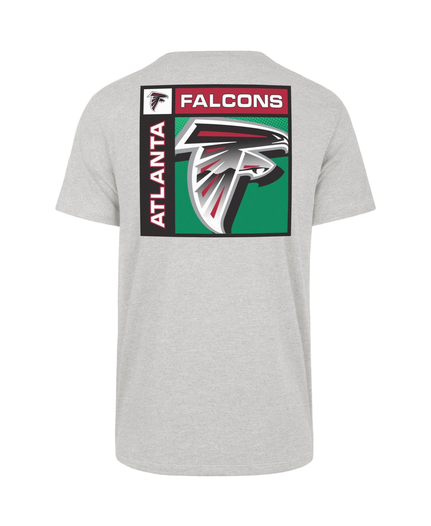 Men's Gray Atlanta Falcons Chrome Plate Franklin T-Shirt