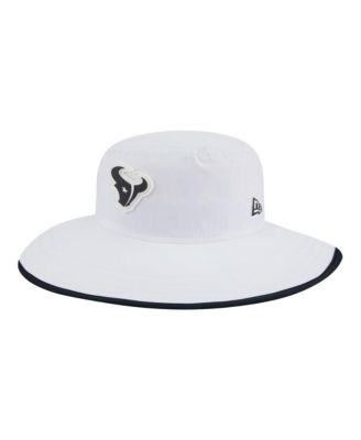 Men's White Houston Texans 2025 NFL Training Camp Panama Bucket Hat