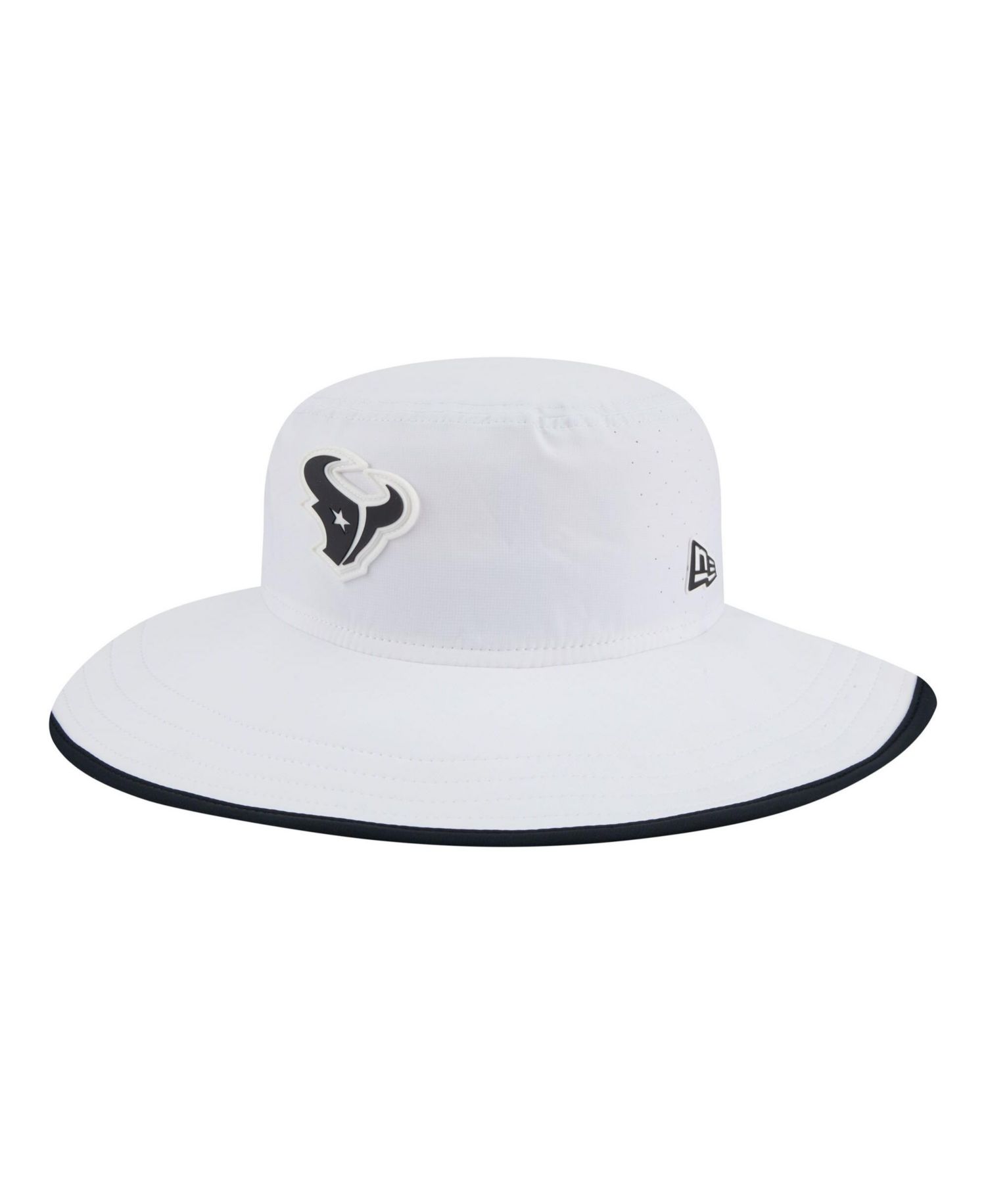 Men's White Houston Texans 2025 NFL Training Camp Panama Bucket Hat