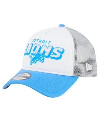 Preschool White Detroit Lions 9FORTY A-Frame Adjustable Hat