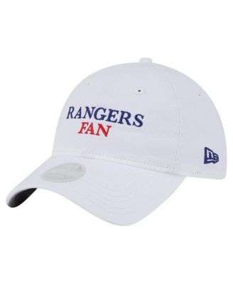 Women's White Texas Rangers Team Fan 9TWENTY Adjustable Hat