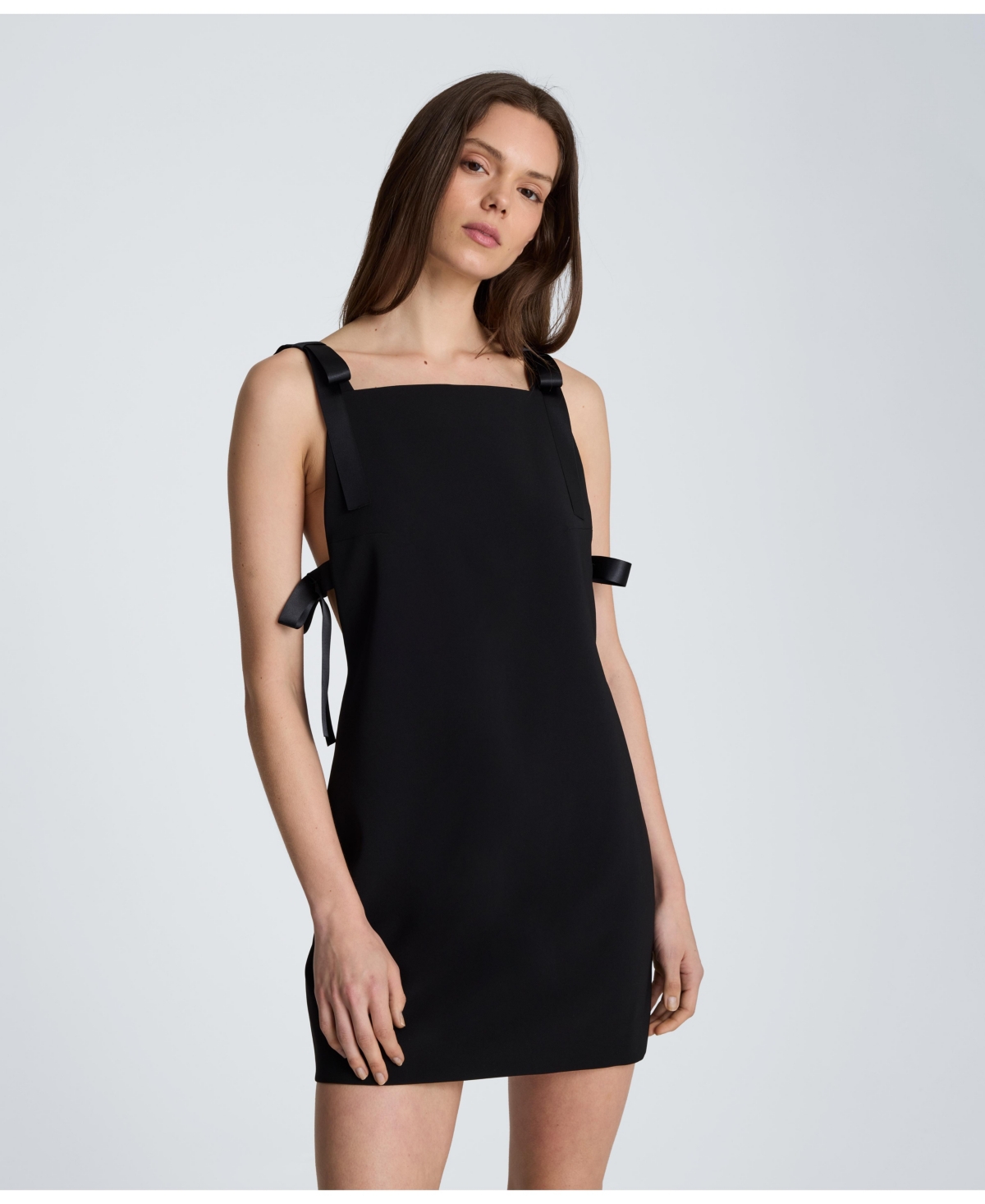 Kenneth Cole Women's Mini Square-Neck Bow-Tie Dress