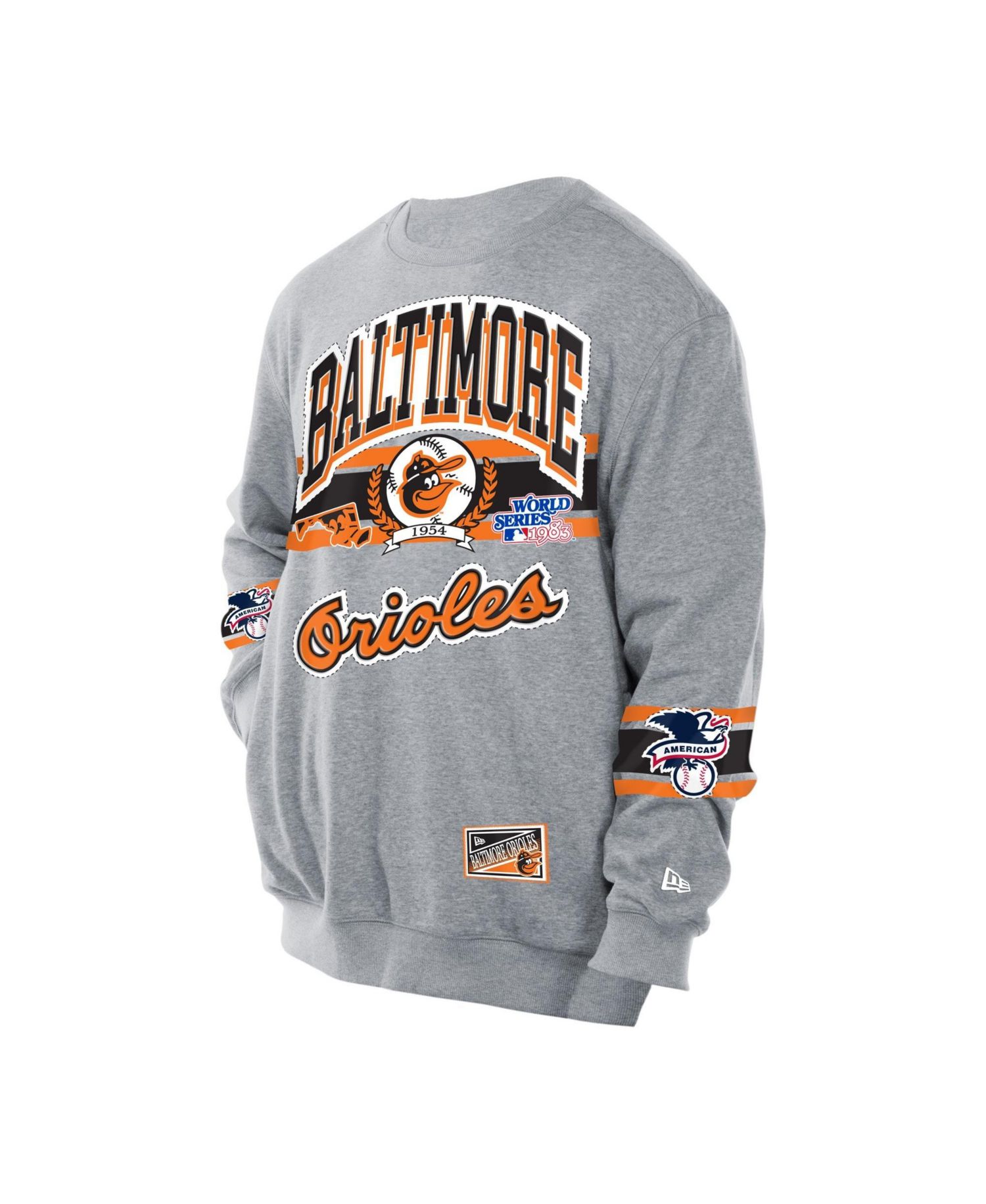 Men's Gray Baltimore Orioles Sport Classics Sweatshirt
