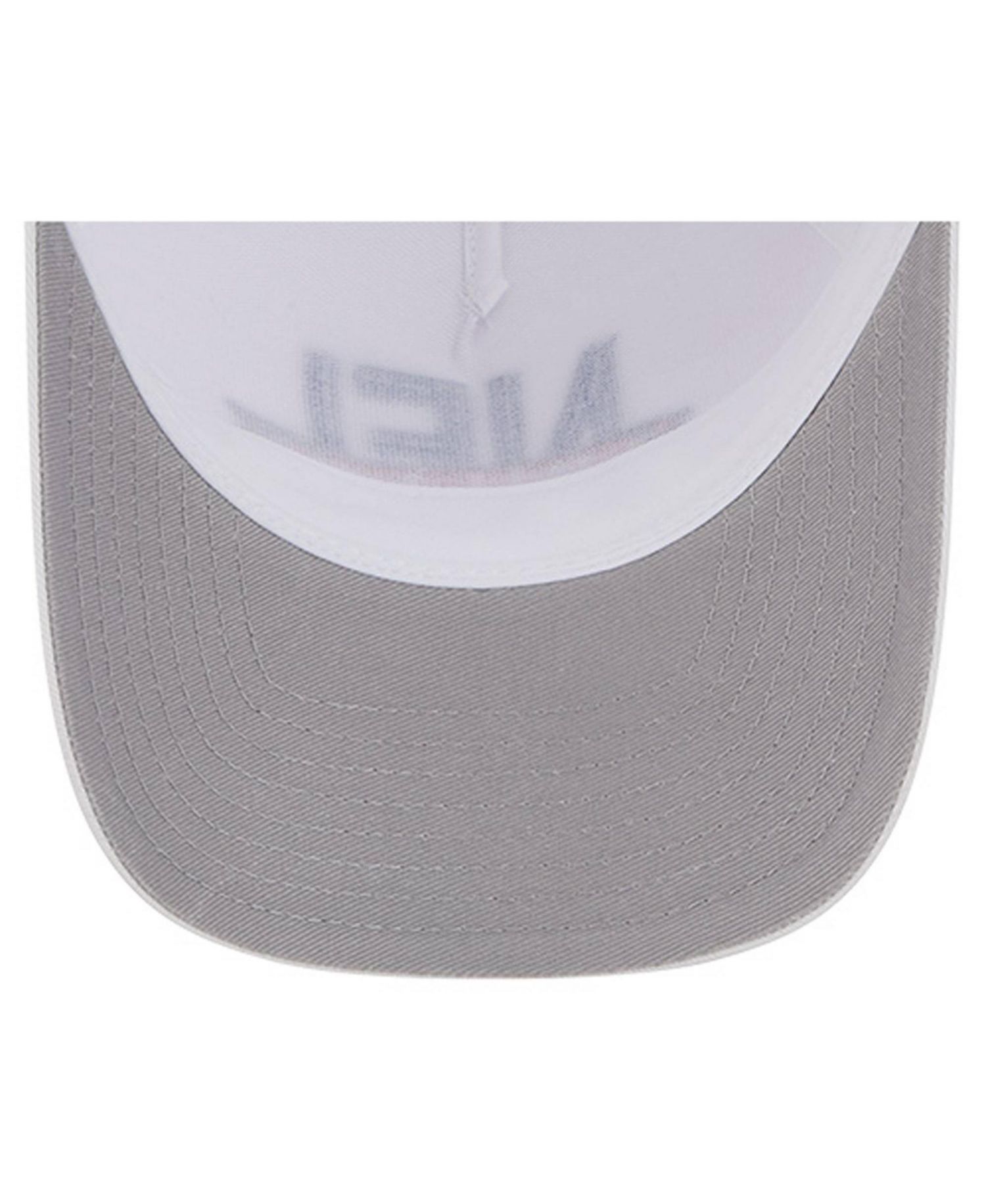 Men's White Buffalo Bills NFL 9FORTY A-Frame M-Crown Adjustable Trucker Hat