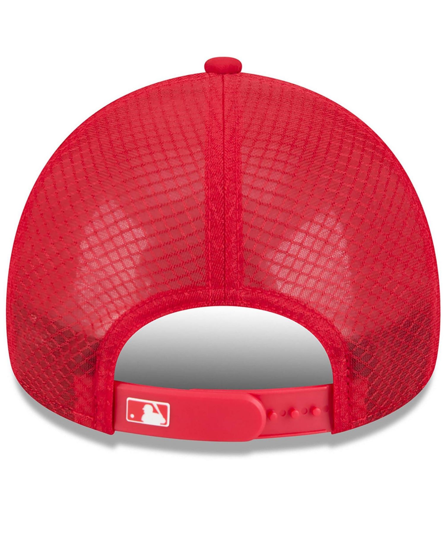 Men's Red Washington Nationals 2026 Batting Practice Alternate Apex 9FORTY Adjustable Hat