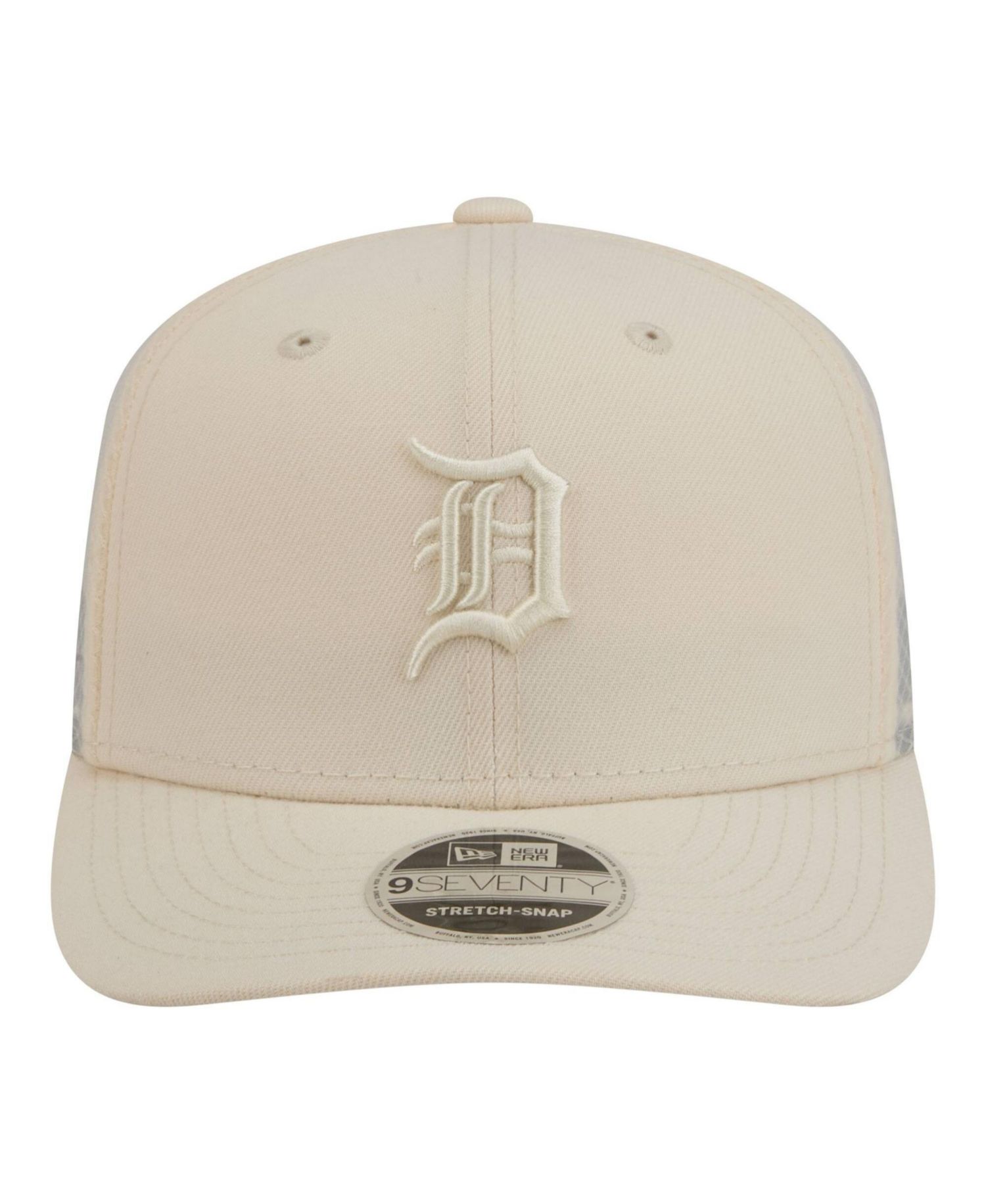 Men's Light Beige Detroit Tigers Color Pack COOLERA 9SEVENTY Trucker Adjustable Hat