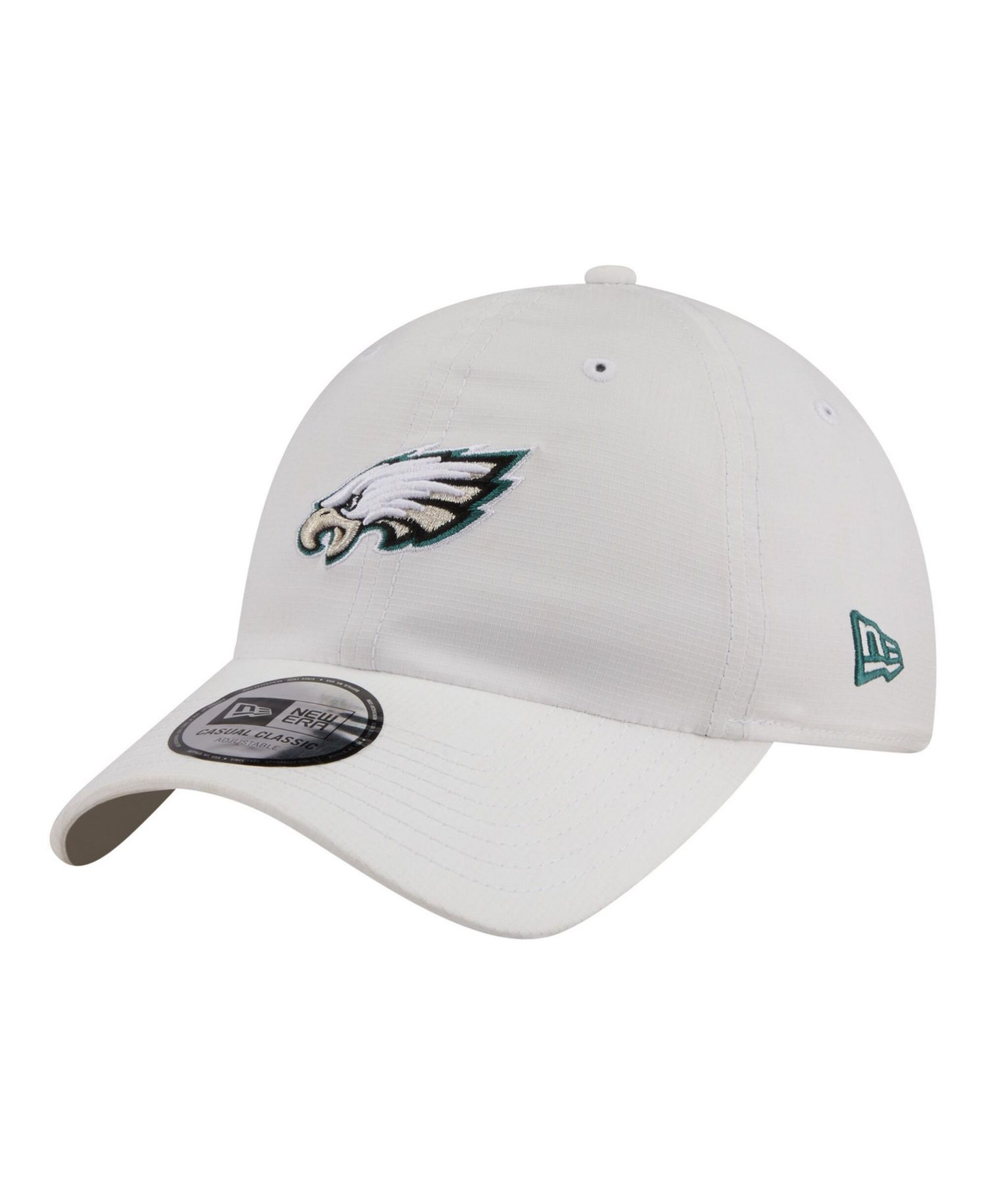 Men's White Philadelphia Eagles Ripstop Casual Classic Adjustable Hat