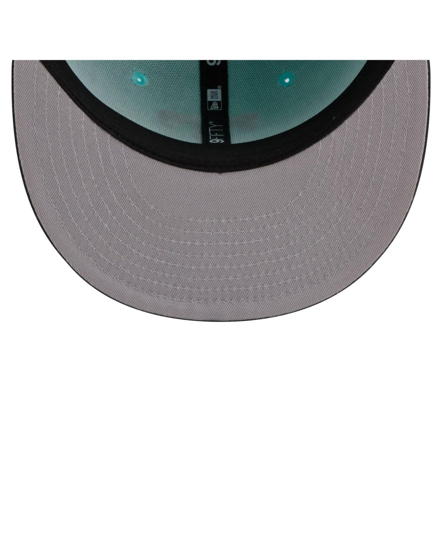 Men's Turquoise/Charcoal Texas Rangers Two-Tone Color Pack 9FIFTY Snapback Hat