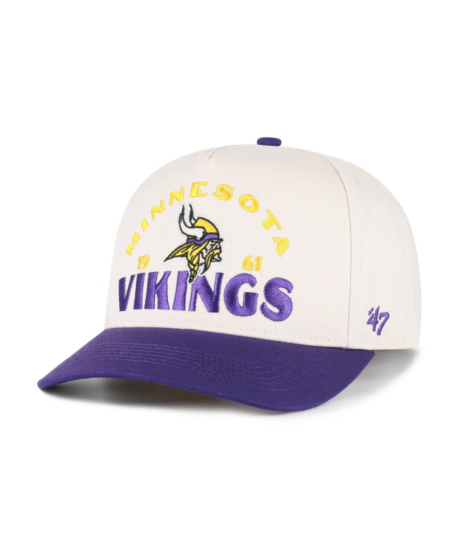 Men's Natural Minnesota Vikings Arcitext Hitch Adjustable Hat