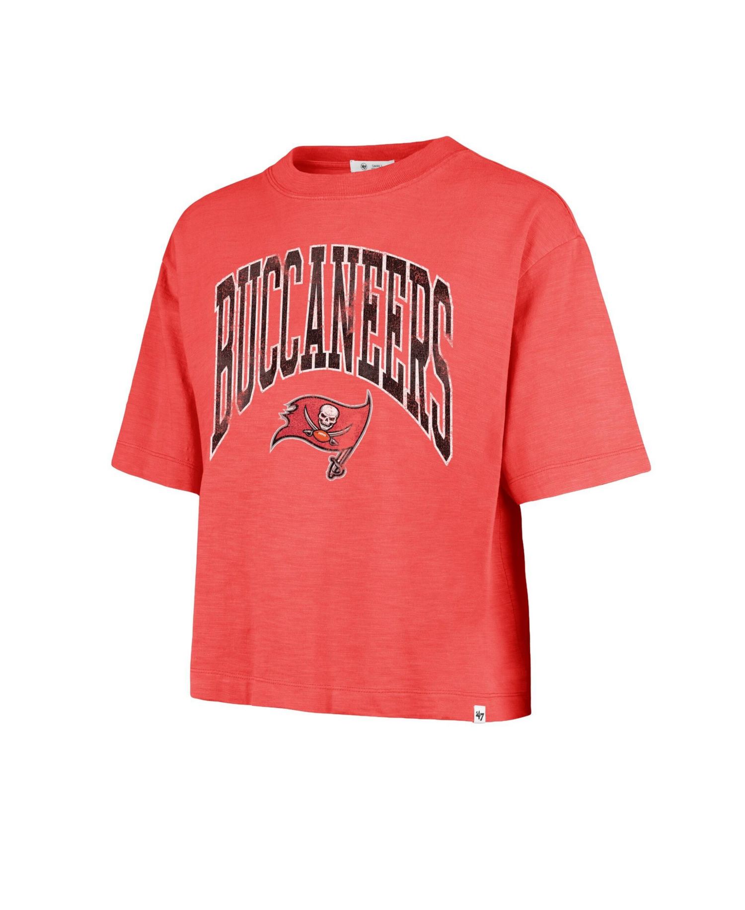 Women's Tampa Bay Buccaneers Mindi Cropped Slub T-Shirt