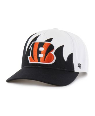 Men's White Cincinnati Bengals Jagged Hitch Adjustable Hat