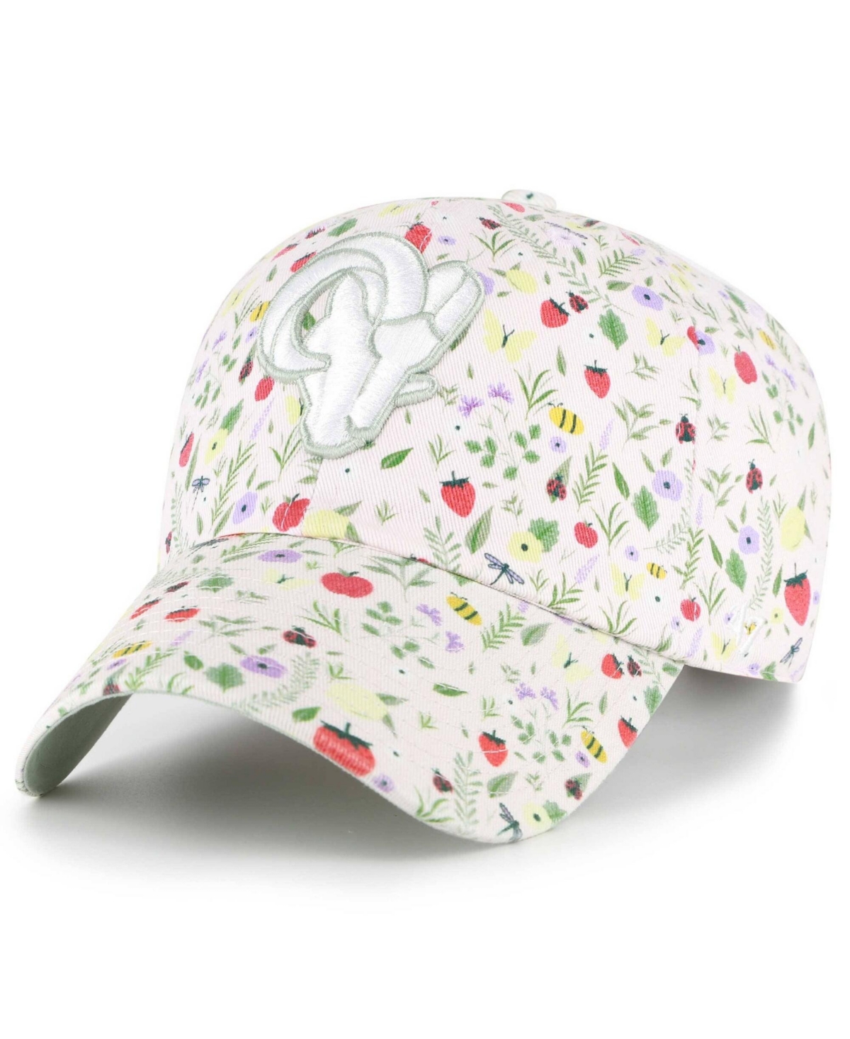 '47 Brand Women's Light Pink Los Angeles Rams Posey Clean Up Adjustable Hat - Light Pink