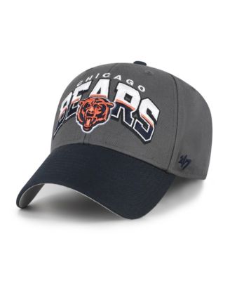 Men's Charcoal Chicago Bears Split Block MVP Adjustable Hat